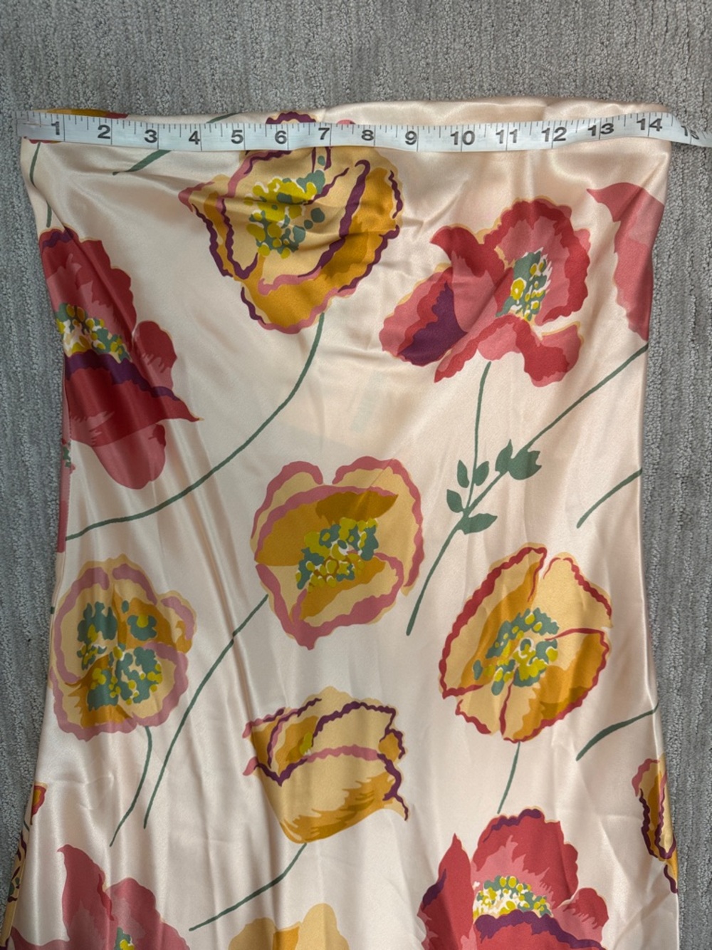 Reformation NWT Joana Silk Dress Viviana Floral Size Medium - Picture 11 of 14